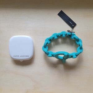Bundle of 2 Marc Jacobs O!Mega Bronze - Perfect Tan & Silicone Toggle Bracelet